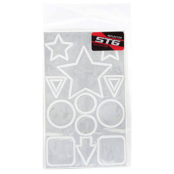 Отражатель STG RC-032, наклейки 12 шт. Фигуры Х82815