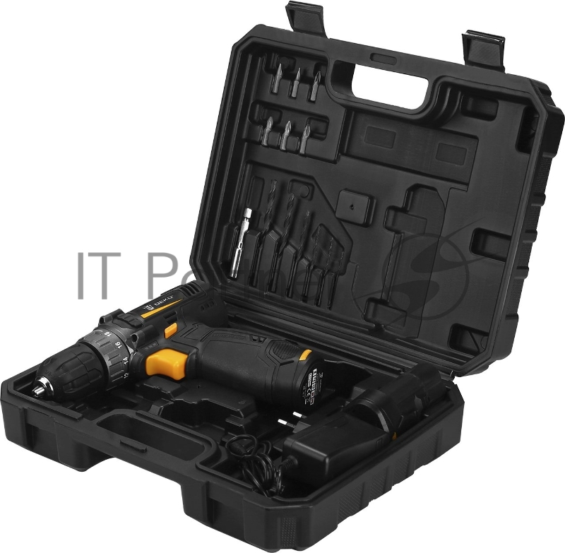 Дрель-шуруповерт Deko GCD12DU3 SET6 аккум. патрон:быстрозажимной (кейс в комплекте) (063-4007)