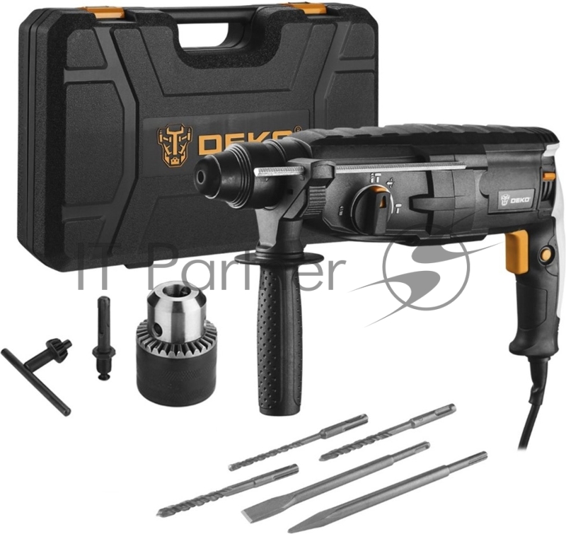 Перфоратор Deko DKH950W патрон:SDS-plus уд.:3.2Дж 1050Вт (кейс в комплекте)