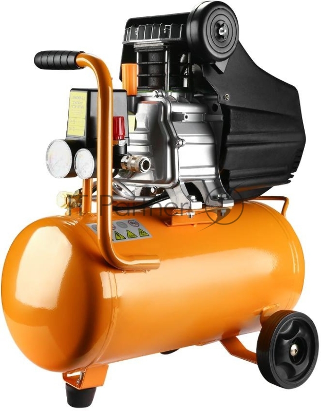 Компрессор поршневой Deko DKAC24 масляный 24л 1500Вт оранжевый/черный