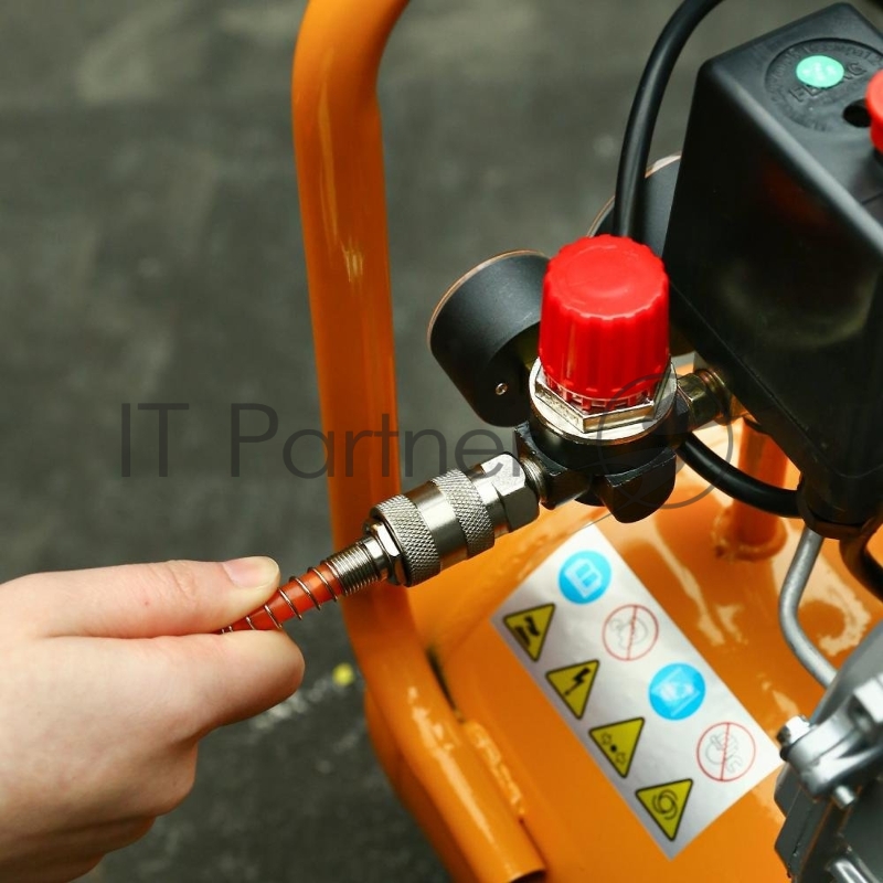 Компрессор поршневой Deko DKAC24 масляный 24л 1500Вт оранжевый/черный