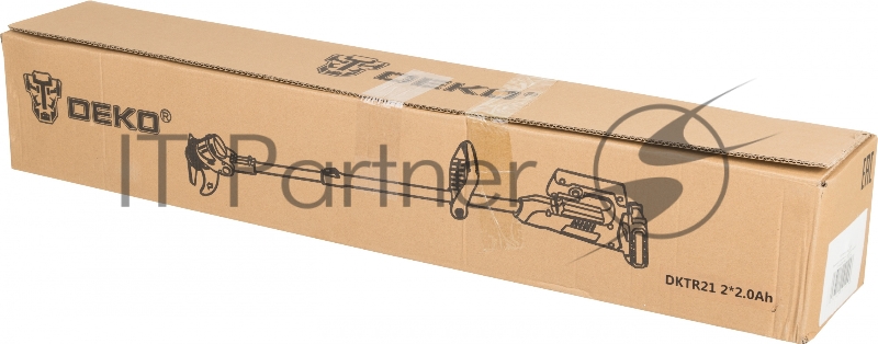 Триммер электрический Deko DKTR21 аккум. 350Вт 0.48л.с. неразбор.штан. реж.эл.:нож