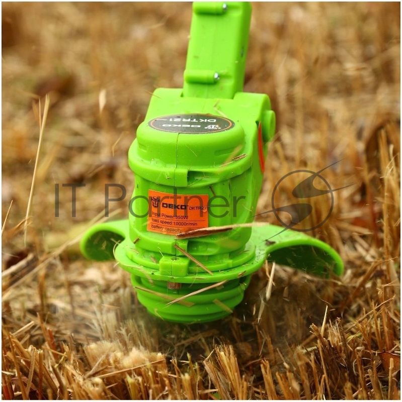 Триммер электрический Deko DKTR21 аккум. 350Вт 0.48л.с. неразбор.штан. реж.эл.:нож