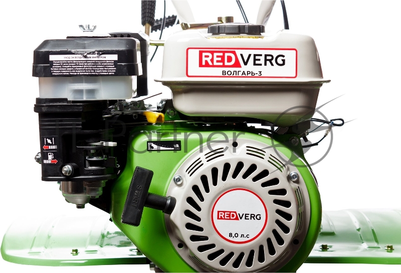 Мотоблок RedVerg Волгарь-3 (RD-TV3) бензиновый 5.88кВт 8л.с.