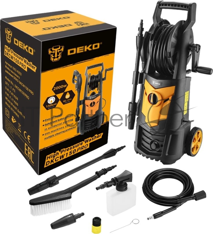 Минимойка Deko DKCW150 PRO 2000Вт (063-4303)