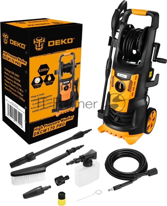 Минимойка Deko DKCW170 PRO 2200Вт (063-4304)