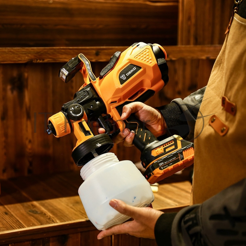 Краскопульт Deko DKSG20K3 140Вт бак:1200мл 590мл/мин