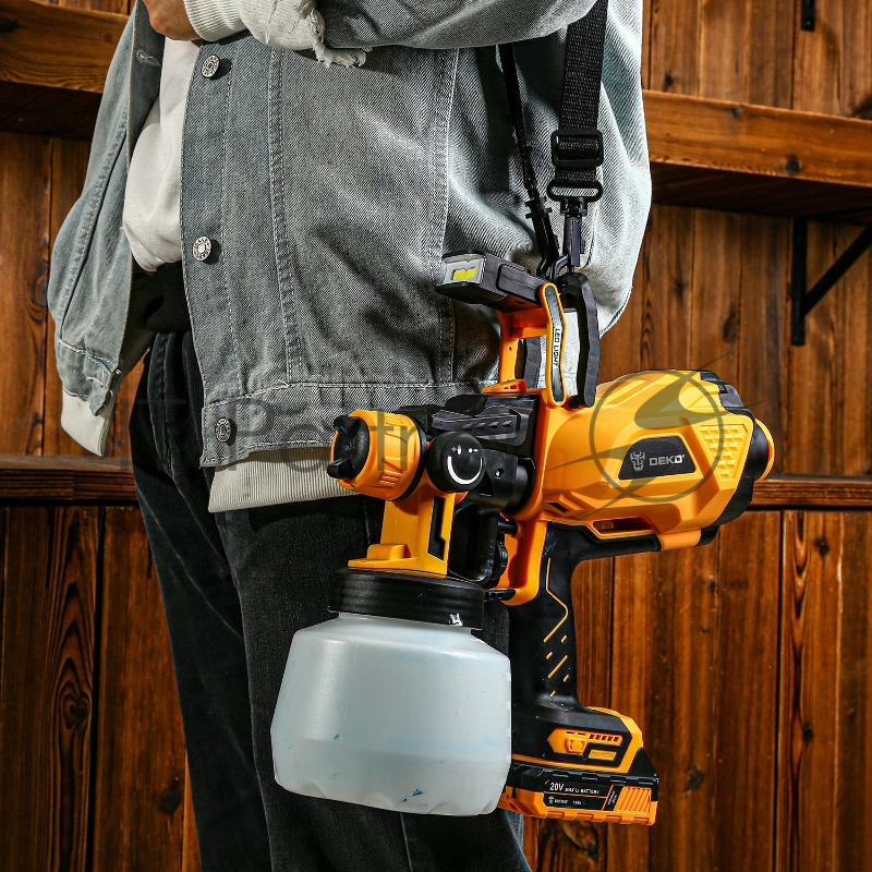 Краскопульт Deko DKSG20K3 140Вт бак:1200мл 590мл/мин