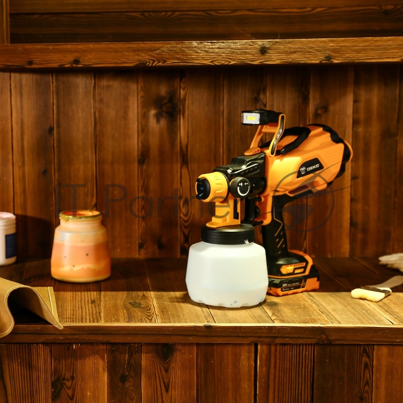 Краскопульт Deko DKSG20K3 140Вт бак:1200мл 590мл/мин