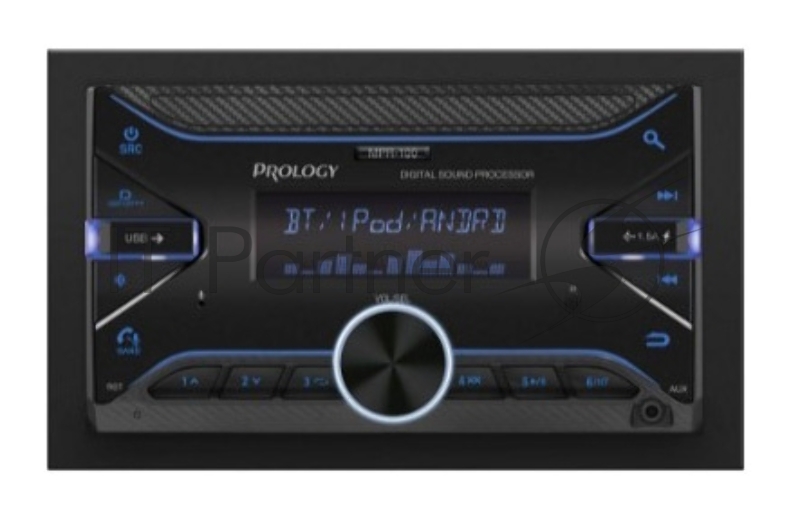 Автомагнитола Prology MPR-100 2DIN 4x55Вт ПО:Navitel