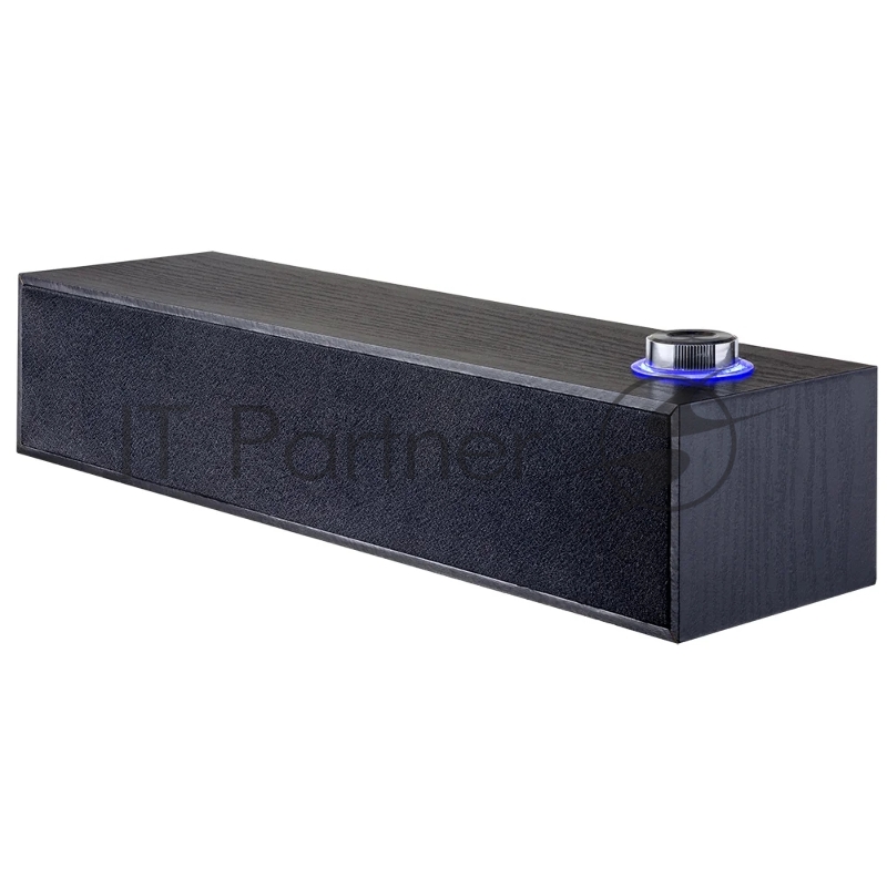 Компьютерная колонка-саундбар Perfeo CONCERT, мощность 6 Вт, USB, дерево черный