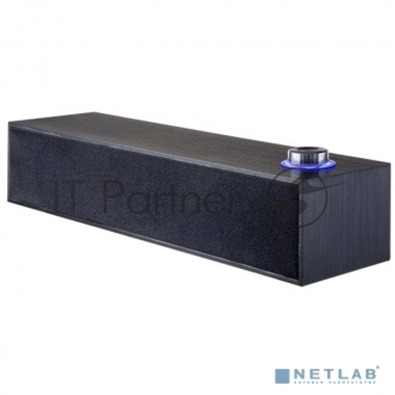 Компьютерная колонка-саундбар Perfeo CONCERT, мощность 6 Вт, USB, дерево черный