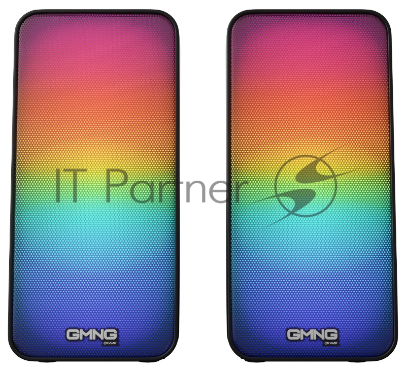 Колонки Оклик/Oklick GMNG OK-350 2.0 черный 8Вт BT