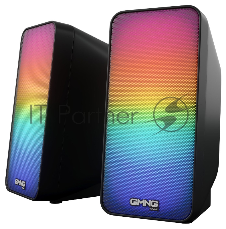 Колонки Оклик/Oklick GMNG OK-350 2.0 черный 8Вт BT