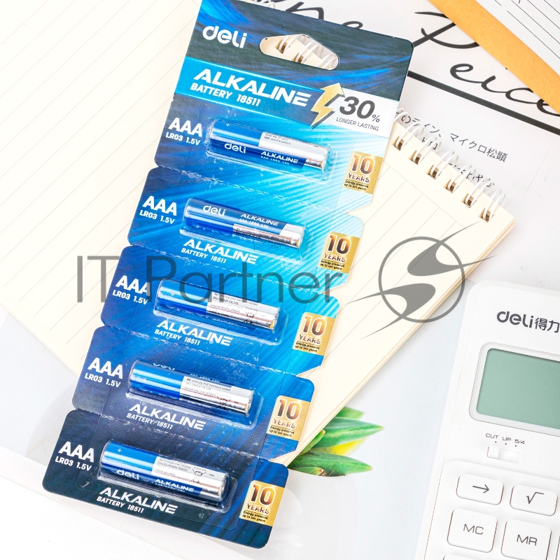 Батарея Deli E18511 AAA блистер