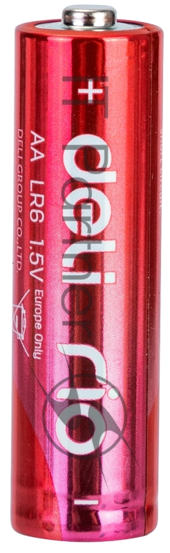 Батарея Deli Rio AA (4шт) спайка