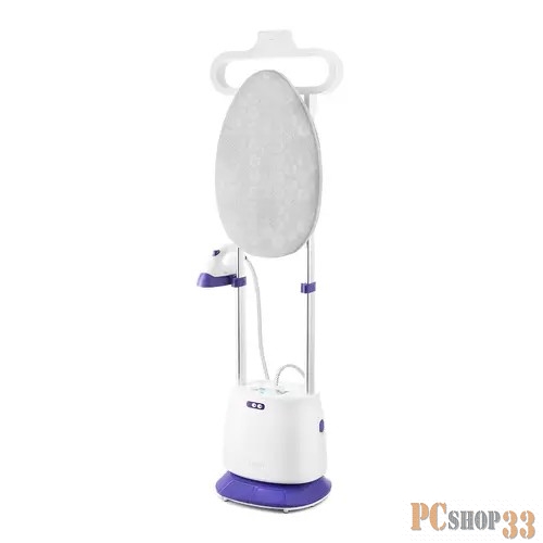 Отпариватель напольный Kitfort КТ-996 2300Вт белый/фиолетовый