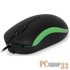 Мышь Мышь CBR CM 112 Green, оптика, 1200dpi, офисн., провод 1.1 метра, USB, CM 112 Green