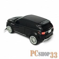 Мышь CBR MF 500 Rapido Black USB, Мышь сувенирная, 1000dpi, игр.автомобиль, подсветка, провод 1.25 метра