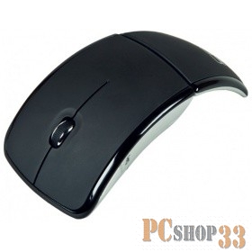 Мышь CBR CM-610 Bluetooth Black, беспроводная оптическая мышь, 1200 dpi, софттач, складная