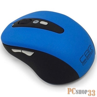 Мышь CBR CM-530 Bluetooth Blue USB, Мышь 800/1200/1600dpi, 2 доп.кл., софттач, мини