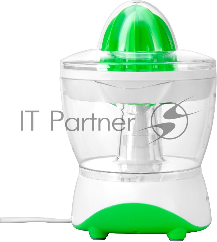 Соковыжималка цитрусовая Starwind SJ 1221 30Вт рез.сок.:0.7мл. зеленый/прозрачный