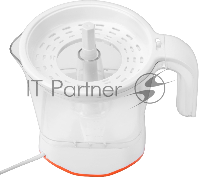 Соковыжималка цитрусовая Starwind SJ 1231 30Вт рез.сок.:1мл. оранжевый/прозрачный