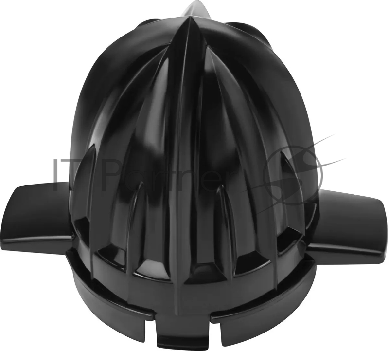 Соковыжималка цитрусовая Hyundai HY-JC4123 30Вт рез.сок.:1200мл. черный/нержавеющая сталь