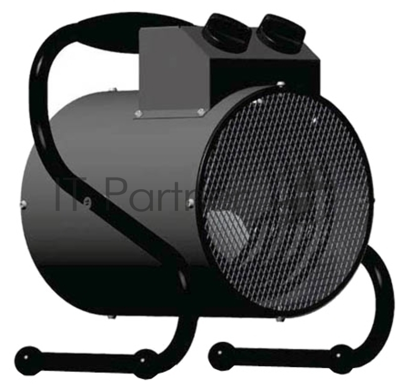 Тепловая пушка ZILON МИНИ-С ZTV-2С NI 2000Вт 9.5А 260м3/ч 250х315х245мм черный