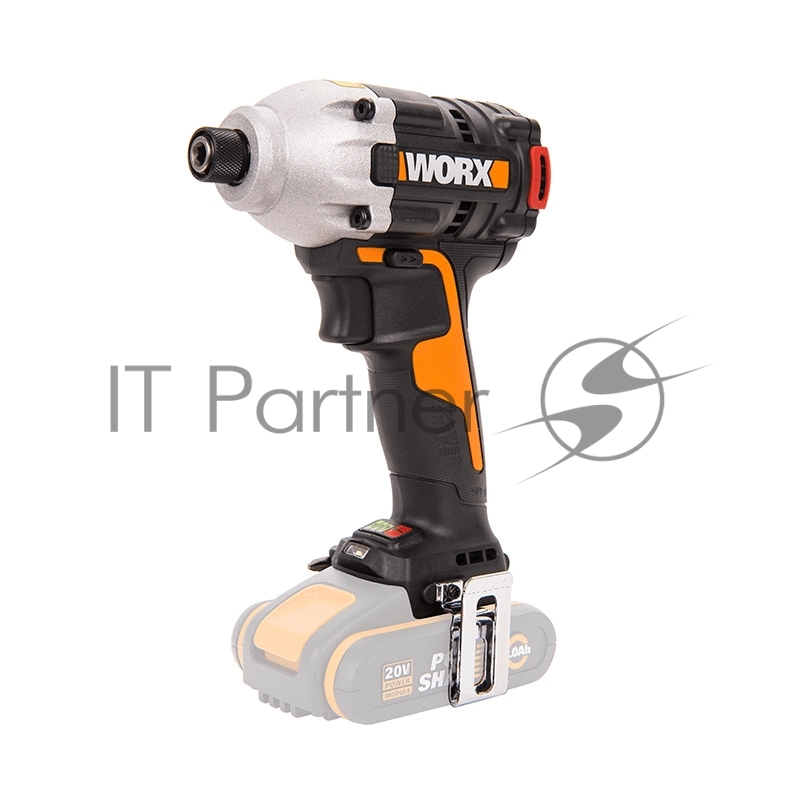 Винтоверт ударный бесщеточный аккумуляторный WORX WX261.9, 20В, без АКБ и ЗУ, коробка