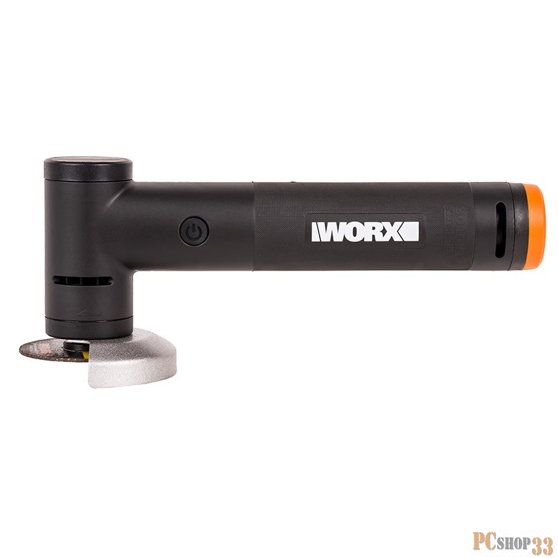 Мини-Углошлифовальная машинка аккумуляторная WORX WX741.9 20В, без АКБ и ЗУ