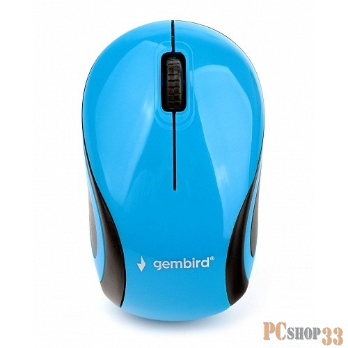 Мышь беспров. Gembird MUSW-620, 2.4ГГц, 1200 DPI, 3кн., син