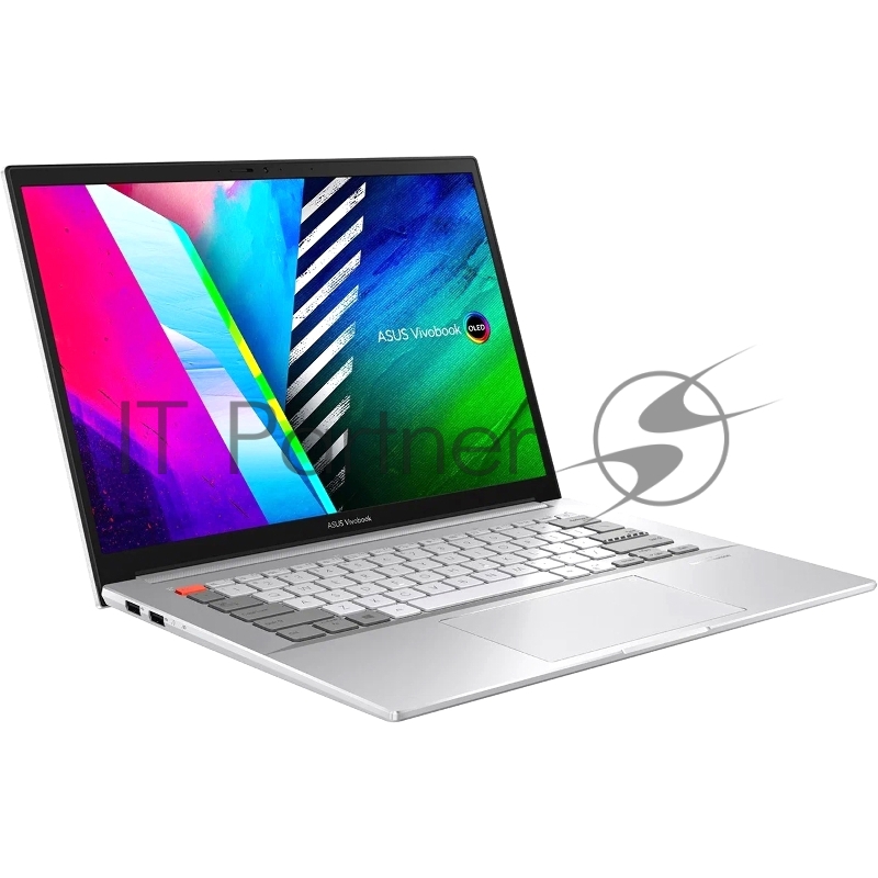 Ноутбук ASUS N7400PC Intel i7 11370H/16Gb/1Tb SSD/14.0 2.8K OLED Glossy/NVIDIA GeForce RTX 3050 4Gb GDDR6/Wi-Fi/No OS Cool Silver