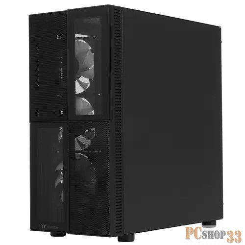Корпус Thermaltake Versa T26 TG ARGB черный без БП ATX 5x120mm 4x140mm 2x200mm 2xUSB2.0 1xUSB3.0 audio bott PSU
