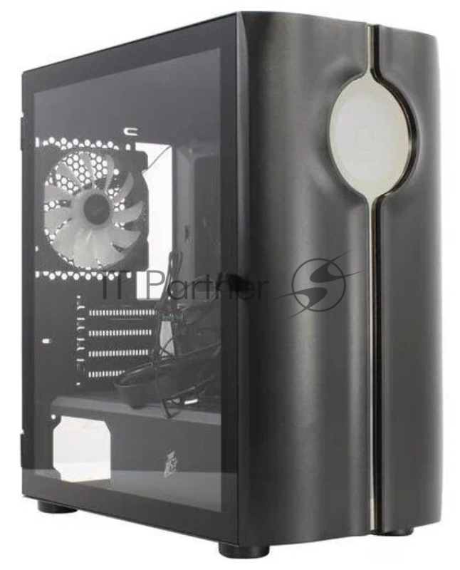 Корпус 1STPLAYER INFINITE SPACE IS3 Black / mATX, TG / 1x120mm RGB fan inc. / IS3-BK-1F2
