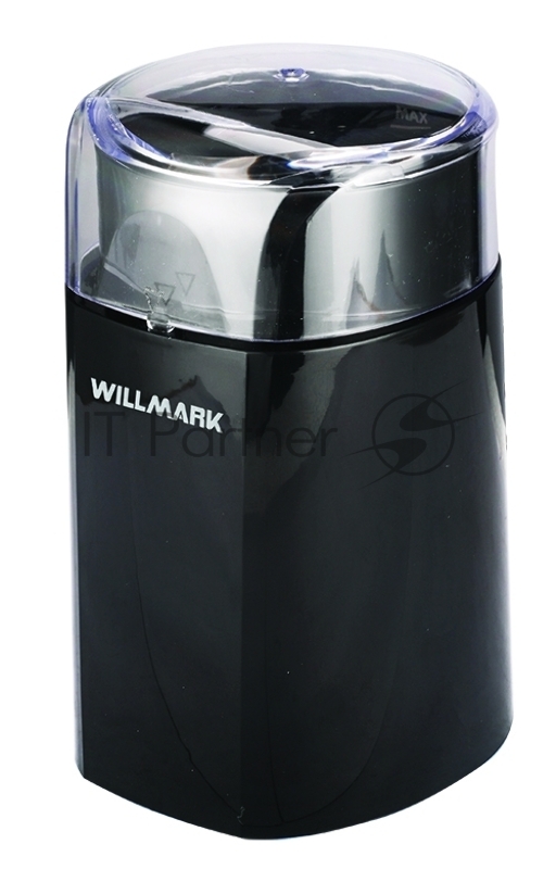 Кофемолка WILLMARK WCG-215 (180Вт, 60г., ротационный нож, цвета) (Чёрный)