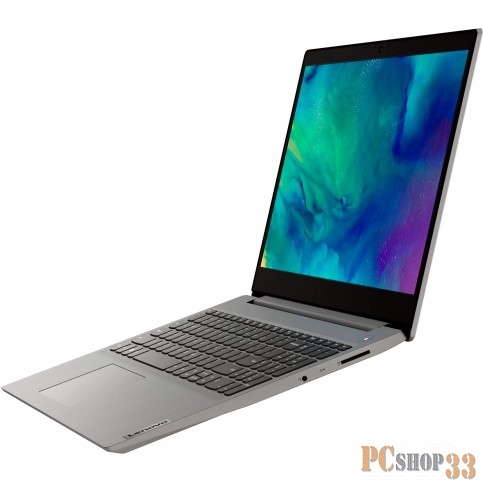 Ноутбук 15.6 IPS FHD Lenovo IdeaPad 3 grey (Cel N4020/4Gb/256Gb SSD/noDVD/VGA int/no OS) (81WQ00JFRK)