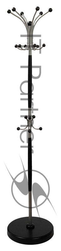 Вешалка напольная Д 1 венге основание круг дерев.