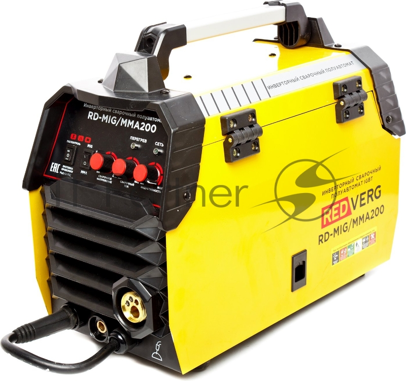 Сварочный аппарат RedVerg RD-MIG/MMA200 инвертор MIG-MAG/ММА DC 6.1кВт
