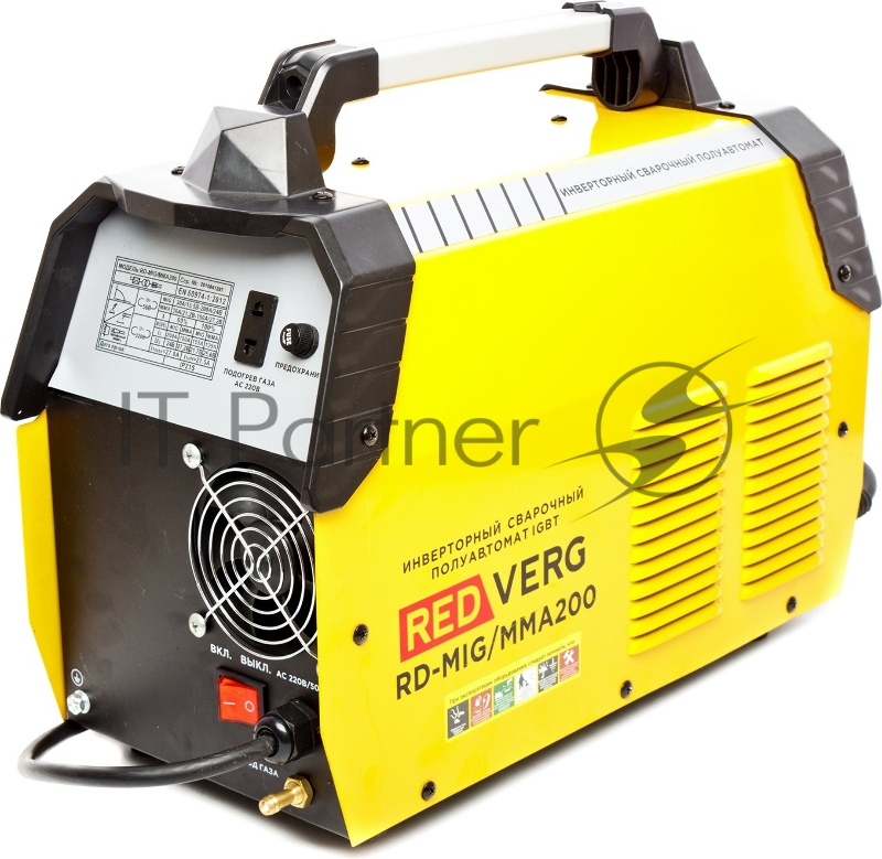Сварочный аппарат RedVerg RD-MIG/MMA200 инвертор MIG-MAG/ММА DC 6.1кВт
