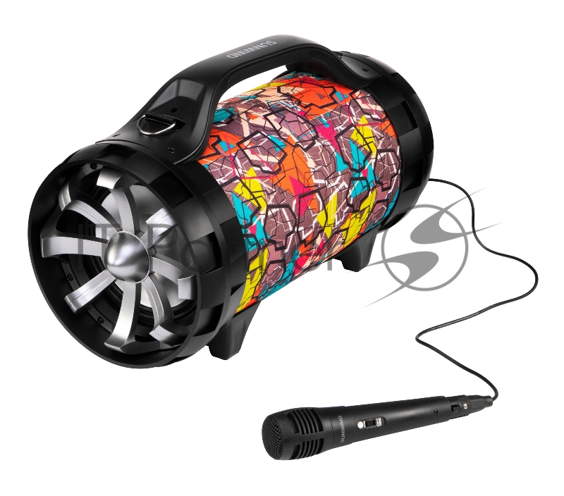 Минисистема SunWind SW-MS50 черный 45Вт FM USB BT SD/MMC