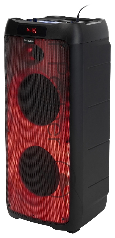 Минисистема SunWind SW-MS60 черный 500Вт FM USB BT SD/MMC