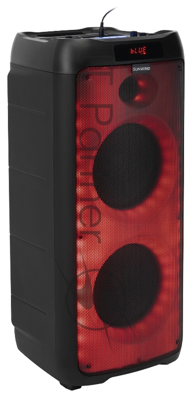 Минисистема SunWind SW-MS60 черный 500Вт FM USB BT SD/MMC