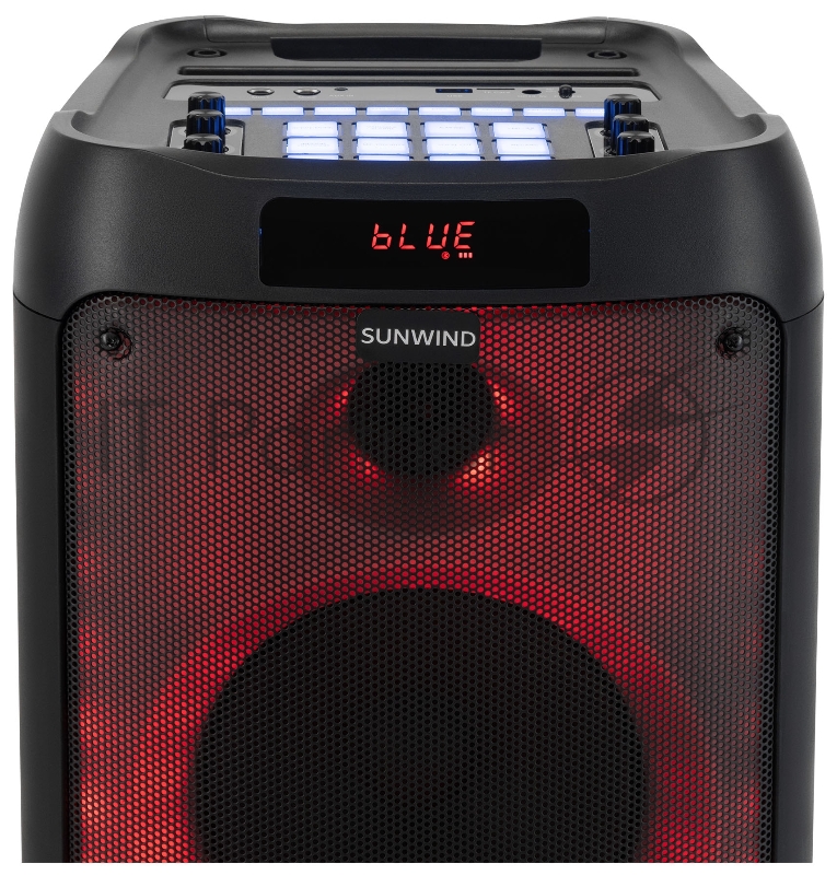 Минисистема SunWind SW-MS60 черный 500Вт FM USB BT SD/MMC