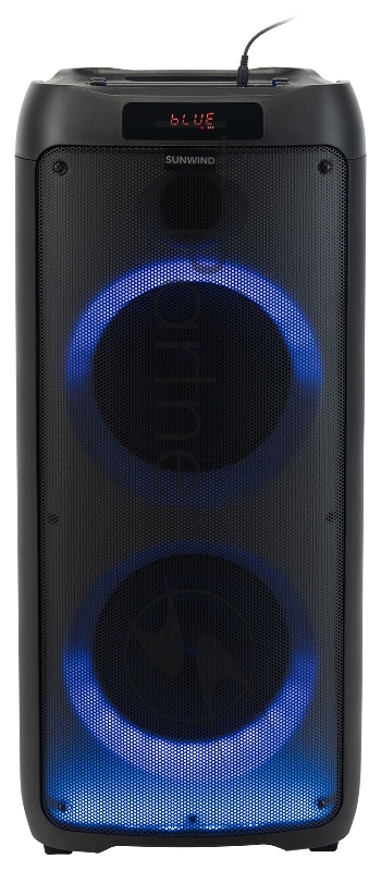 Минисистема SunWind SW-MS60 черный 500Вт FM USB BT SD/MMC