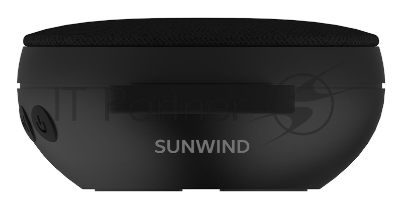 Колонка порт. SunWind SW-PS103 B черный 3W 1.0 BT/3.5Jack 10м 400mAh