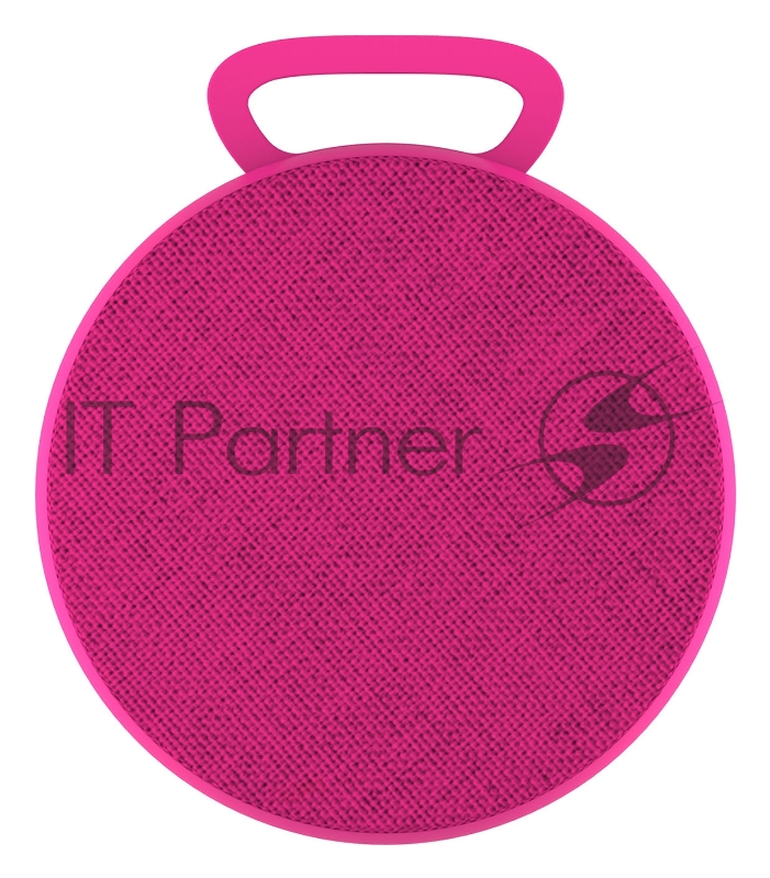 Колонка порт. SunWind SW-PS103 R розовый 3W 1.0 BT/3.5Jack 10м 400mAh