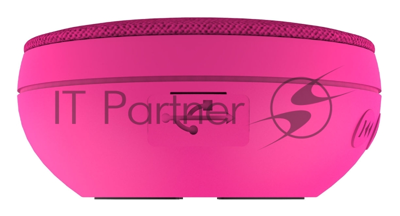 Колонка порт. SunWind SW-PS103 R розовый 3W 1.0 BT/3.5Jack 10м 400mAh