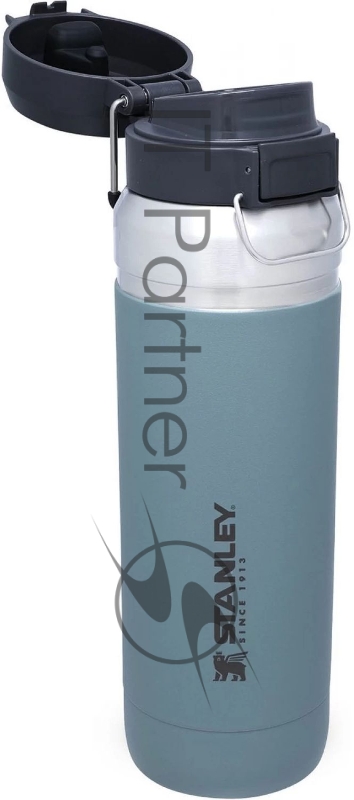 Термобутылка Stanley GO Quick Flip (1,06 литра), серо-голубая