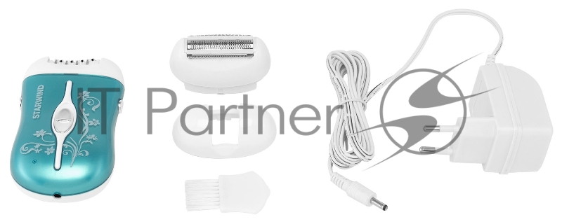 Эпилятор Starwind SEP 6031 скор.:2 насад.:2 от аккум. голубой